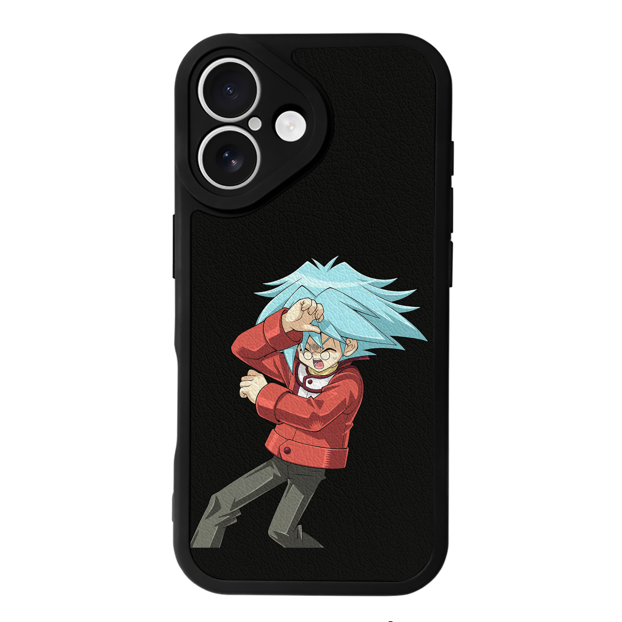 （画像用） 遊☆戯☆王 Yu-Gi-Oh! 【iPhone 16シリーズ対応】シリコンスマホケース（レザー調） 材質：シリコン